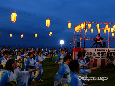 浦安のイベント　海辺DE盆踊り大会