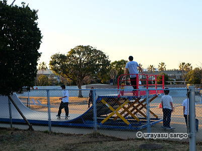 運動公園スケートボード場