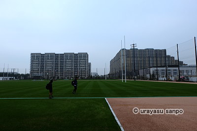 シャイニングアークスラグビー練習グラウンド