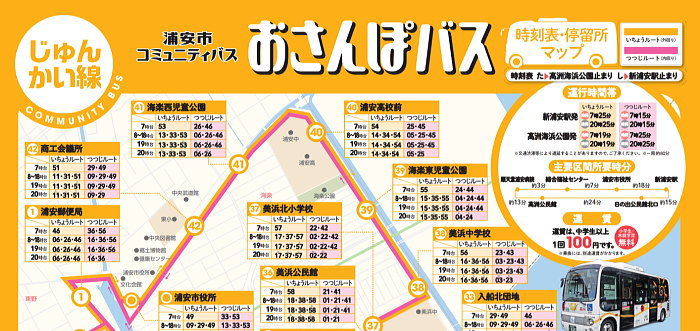 浦安　買い物バス