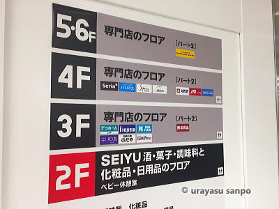 西友浦安店　リニューアル