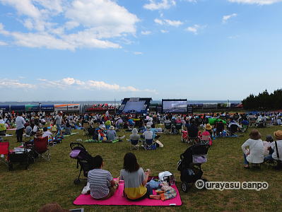 浦安エアレース　パブリックビューイング浦安