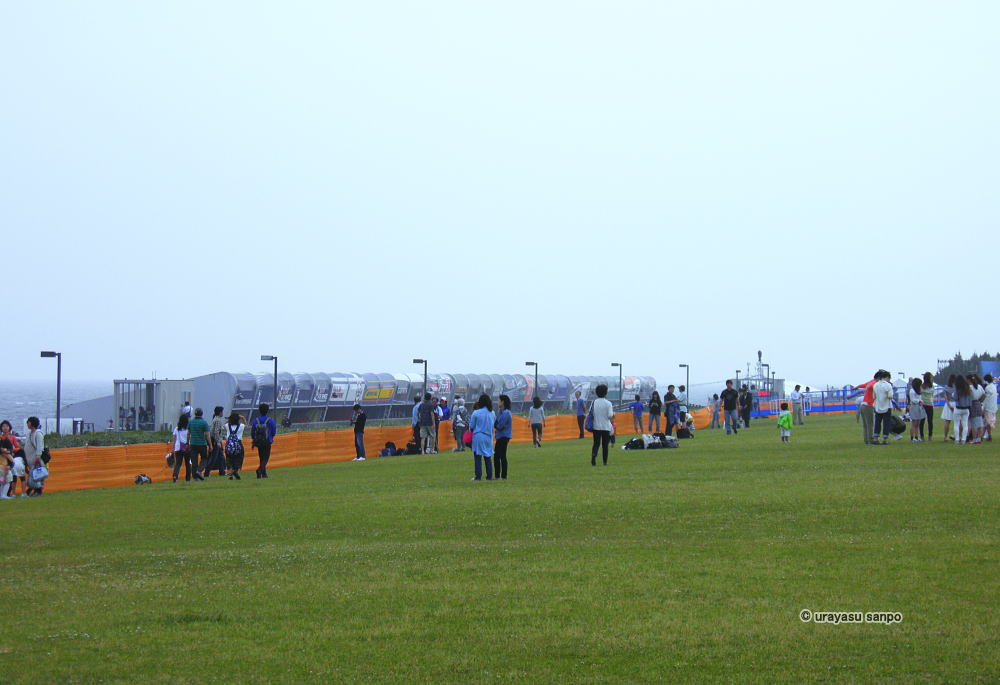 レッドブル・エアレース　テストフライト浦安