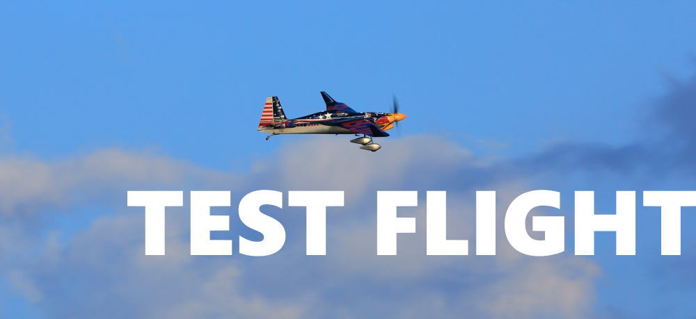 エアレース　テストフライト