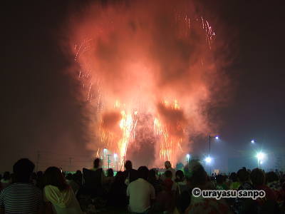 浦安花火大会の席選び