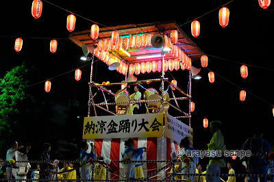 浦安盆踊り大会　櫓