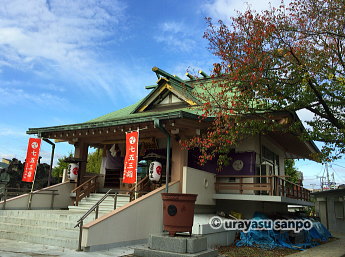浦安で七五三　豊受神社