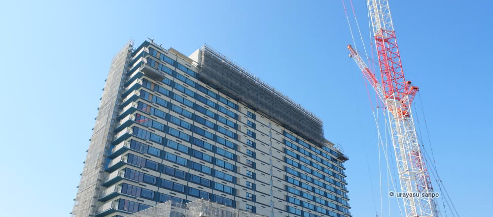2017年浦安を振り返る　ホテル建設