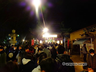 浦安市 清瀧神社 初詣