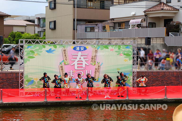 浦安春まつり　カフェテラス境川