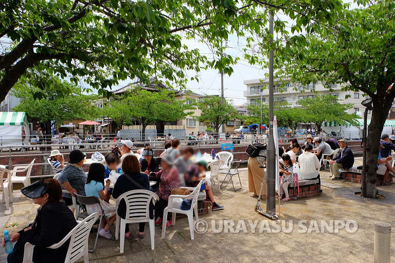 浦安春まつり　カフェテラス境川