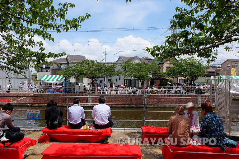 浦安春まつり　カフェテラス境川