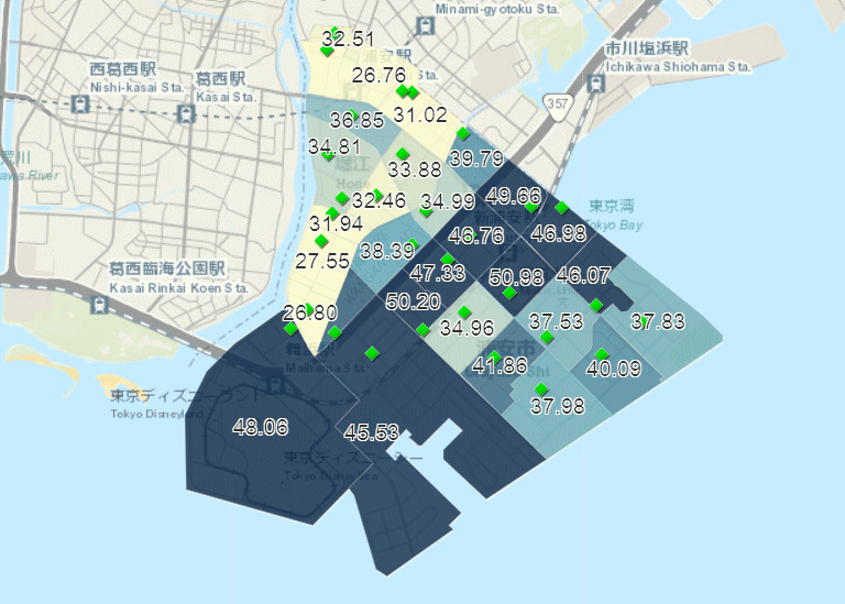 浦安市議会議員選挙 開票結果