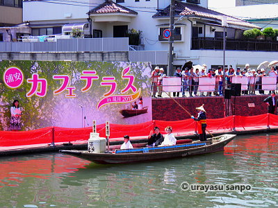 浦安のイベント　カフェテラスin境川